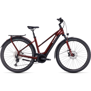 2024 Touring Hybrid EXC 625 Electric Bike In Red