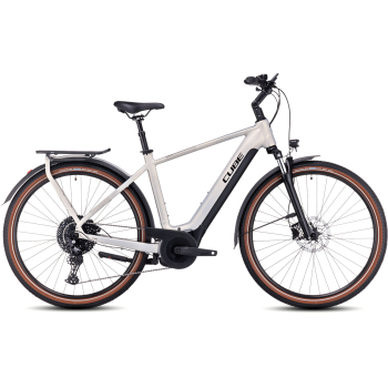 2024 Touring Hybrid Pro 625 Electric Bike In Pearly Silver & Black