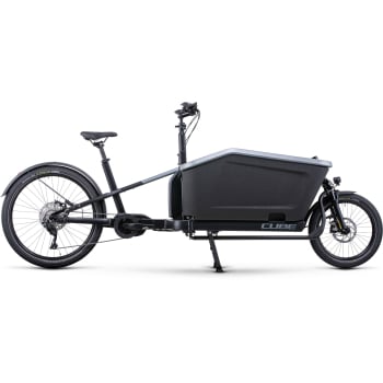 Cargo Sport Hybrid 500 Electric Cargo Bike In Grey & Black