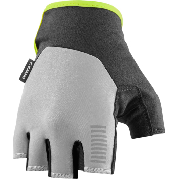 Gloves Short Finger X NF (Natural Fit) In Grey & Yellow